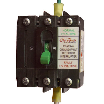 OutBack Power PNL-GFDI-80D 2-Pole Panel Mount 80A Circuit Breaker