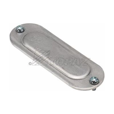 Topaz 572 Conduit Body Cover, 3/4", Aluminum