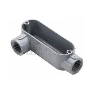 Topaz LR3 Conduit Body, Type LR, 1", Aluminum