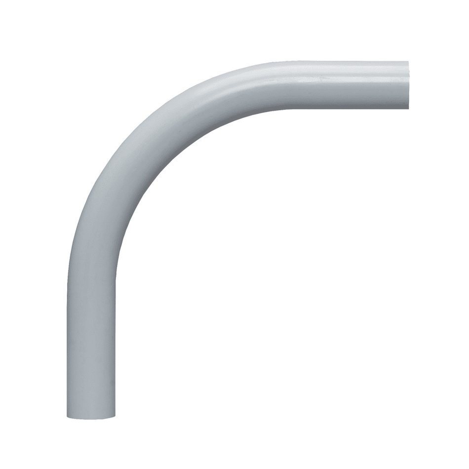 EL90 3/4" PVC Elbow, Slip Connection, 90-Degree, Gray