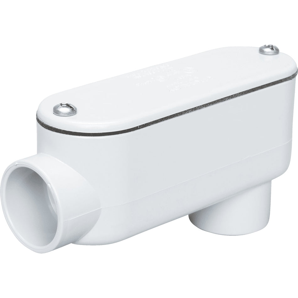 LB07 Access Fitting, Type LB, 3/4", PVC