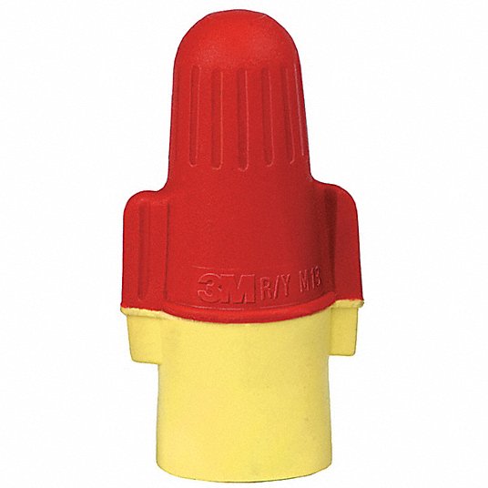 3M Red/Yellow Wire Nuts #22 to #8 AWG Performance Plus Wire Connector