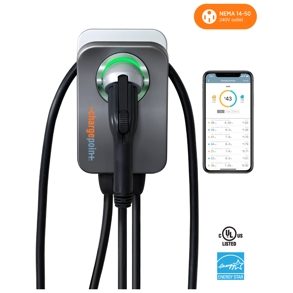 Chargepoint 50-NEMA14-50-L23 Plug-In EV Charger