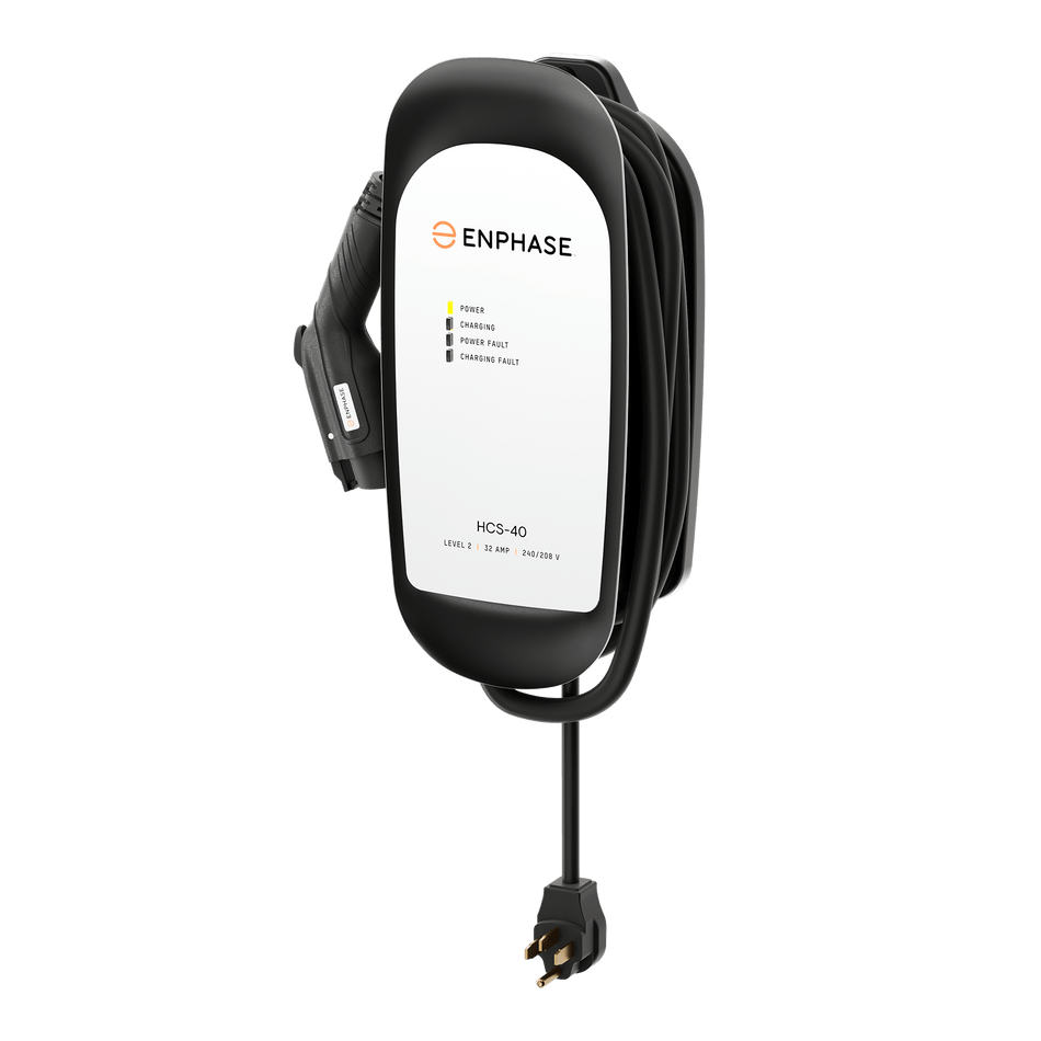 Enphase IQ-EVSE-NA-1040-0120-0100 NEMA 6-50 Plug-In EV Charger 32A 240Vac