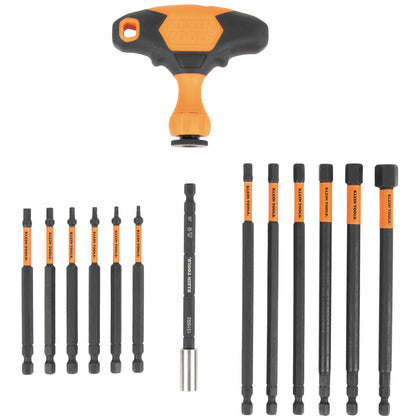 33804  ProFlex Impact-Rated Interchangeable Ratcheting T-Handle Set, 23-Piece