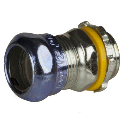 2942RT EMT Compression Connector, 3", Raintight, Steel