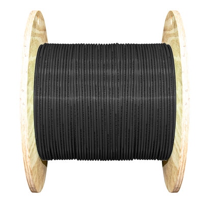 THHN6STRBLK-CUT 6 AWG THHN/THWN-2 Stranded Copper, Black, Cut to Length