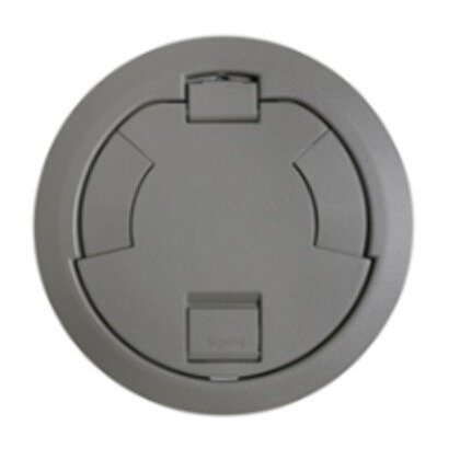 6CTC2GY Surface Style Cover Assembly, 7-1/4" Round, Gray