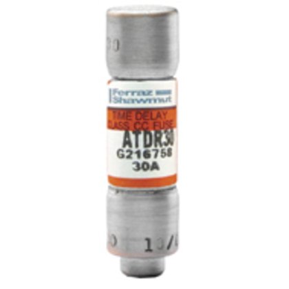 ATDR30 Fuse, Amp-Trap 2000-«, 600V AC/DC, 30A, Time-Delay, Class CC, ATDR Series