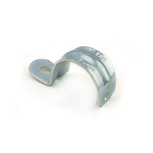 Strap - 1 Hole Steel; EMT; 1 Hole; 1-1/2 In.; Steel