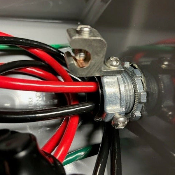 Grounding Bushing; Threaded; 1/2 In.; Insulated; Die Cast Zinc