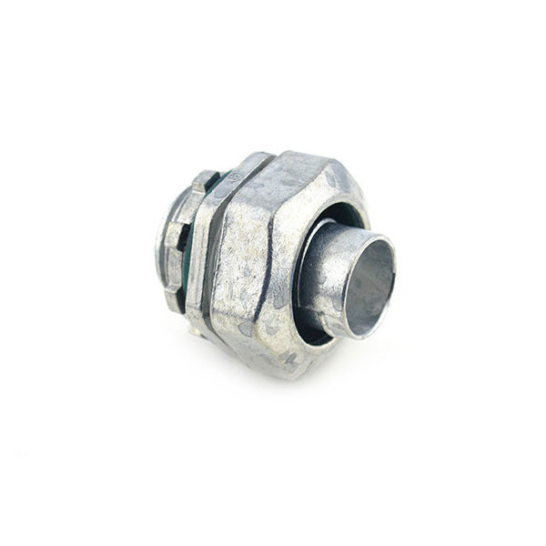 Liquidtight - Flex - Die Cast Straight Connector; 3/4 In.; Zinc Die Cast