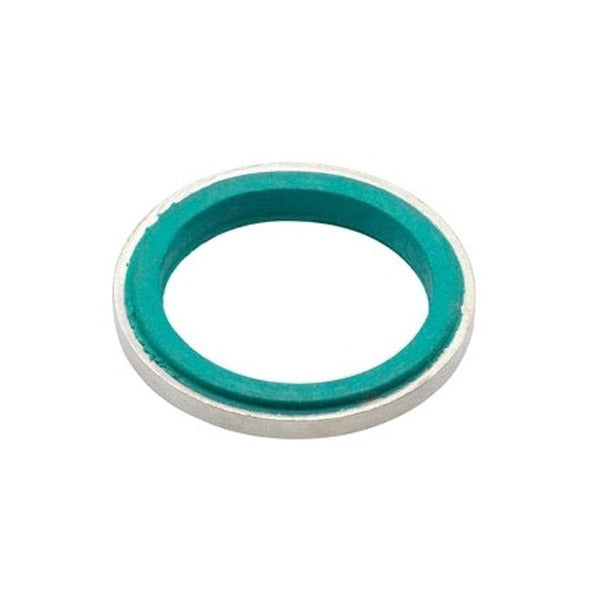 Liquidtight Fitting; 1-1/4 In.; Polyethylene Ring, Steel Retainer; Zinc Electro Plate