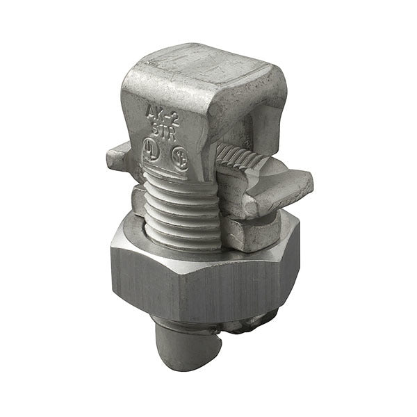 Split Bolt - Aluminum; 4/0-2 AWG; 4/0-8 AWG; 1.13 In.; 1.49 In.