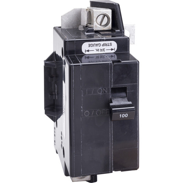 Circuit Breaker; Unit-Mount; 100 A; 120/240 VAC; 2 Pole; QO Series Miniature