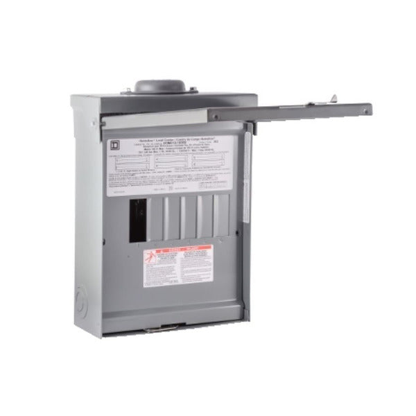 Load Center; Aluminum Bus; Main Lug; 100 A; 12 Circuit; 6 Spaces; Outdoor