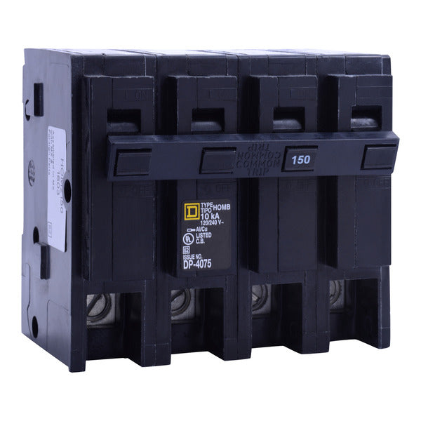Circuit Breaker; Residential; 2 Pole; 150 A; 120 VAC; 10 kAIC at 120 VAC; Homeline