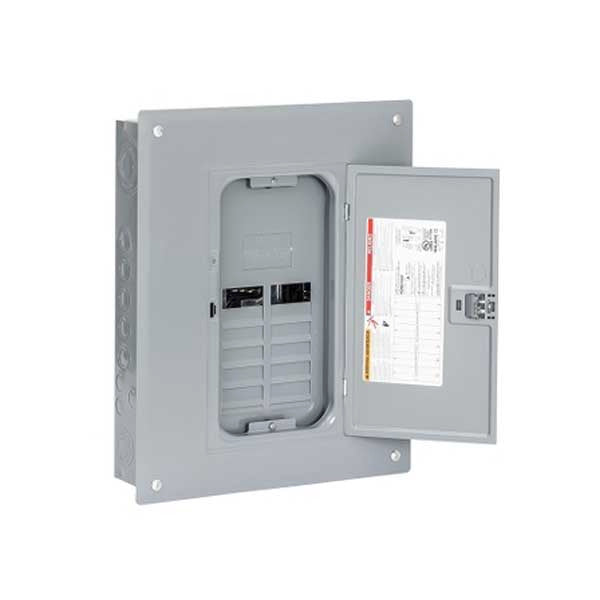 Load Center; Aluminum Bus; Main Lug; 125 A; 16 Circuit; 8 Spaces; Indoor