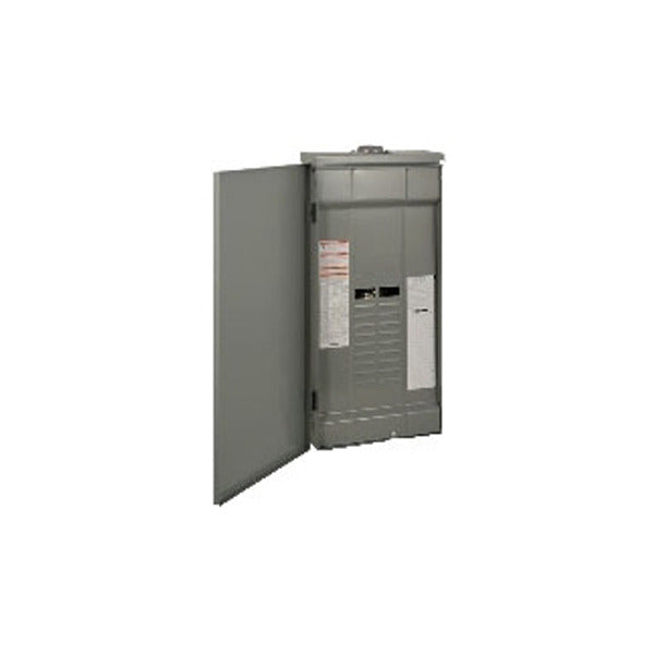 Load Center; Aluminum Bus; Main Breaker; 200 A; 16 Circuit; 8 Spaces; Outdoor