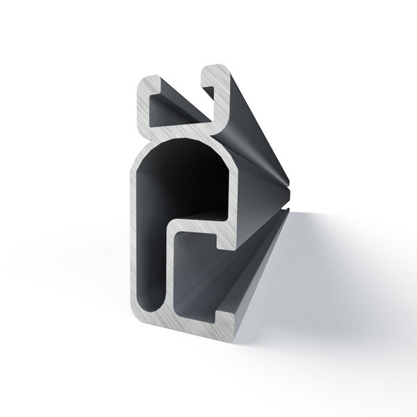 Unirac SolarMount Light Rail 168" Mill, 315168M