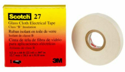 27-1/2X66 Glass Cloth Tape, 1/2" x 66'