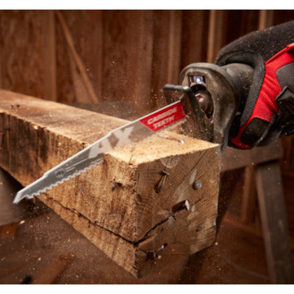 48-00-5526 9" SAWZALL® The AX™ with Carbide Teeth Saw Blades, 5PK