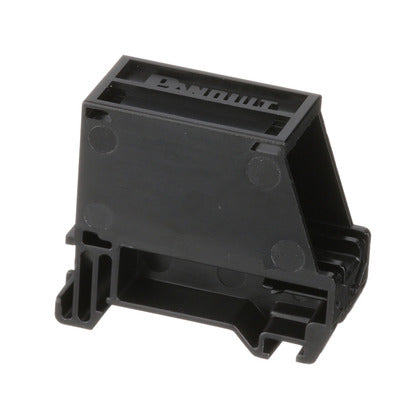 CADIN1BL DIN rail mount adapter with label, singl