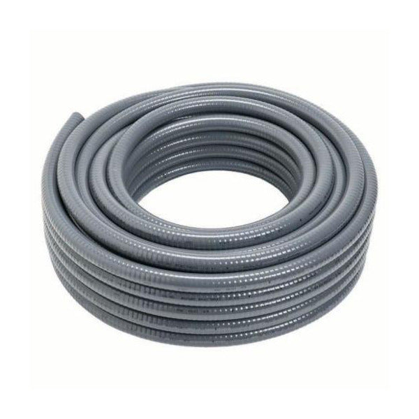 Flexible Conduit - Liquidtight - Non-Metallic; 3/4 In.; 100 Ft.; PVC; Gray