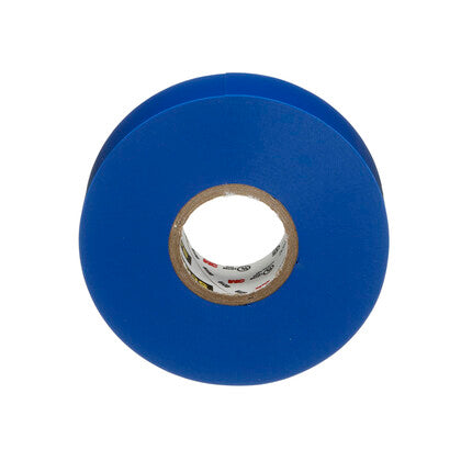 35-BLUE-3/4X66FT Color Coding Electrical Tape, Vinyl, Blue, 3/4" x 66'