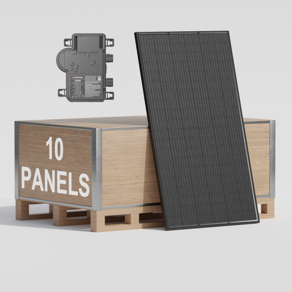 4 kW Solar Panel Kit Grid Tied with Enphase Microinverters