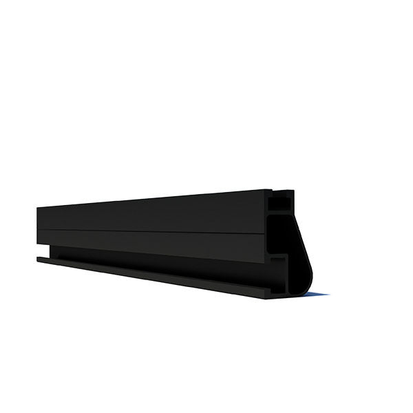 IronRidge XR10 14ft Anodized Rail Black, XR-10-168B