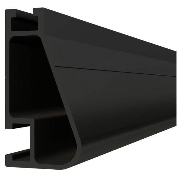 IronRidge XR100 14ft Anodized Rail Black, XR-100-168B