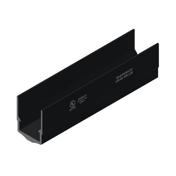 SnapNrack UR-60 Rail Splice Silver, 242-01271