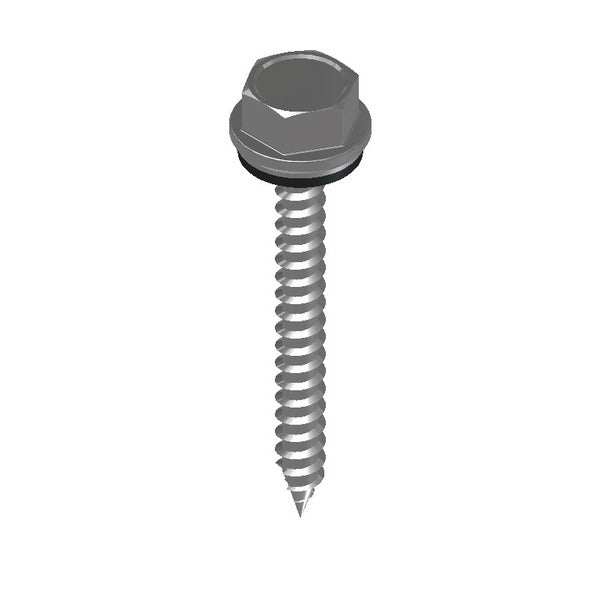 SnapNrack Sealing Wood Screw #14X2.25" 1/2" Hex, 015-30008