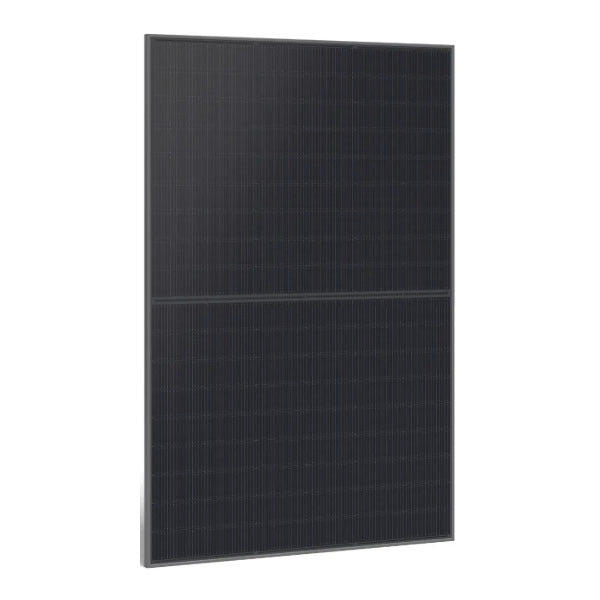 JA Solar 440W 108 Half-Cell N-Type Black Bifacial Solar Panel, JAM54D41-440/MB