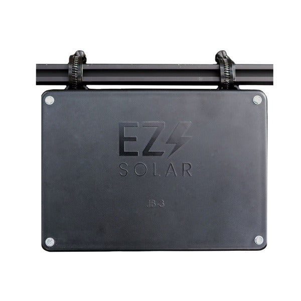 EZ Solar PV Junction Box - Rail Mount, JB-3