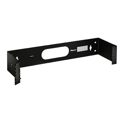 WBH2 Wall Bracket, Hinged, 2RU, Blk