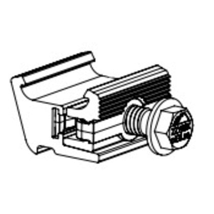 AE-DOCK-01-B1 Aire Dock, Alum, Blk