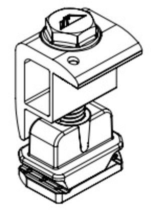 AE-END-01-B1 Aire Lock End, Blk, 30 - 40mm