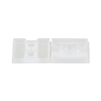 ABMS-A-C Cable Tie Mounting Base, 2-Way, Nylon, Natural Color, Adhesive