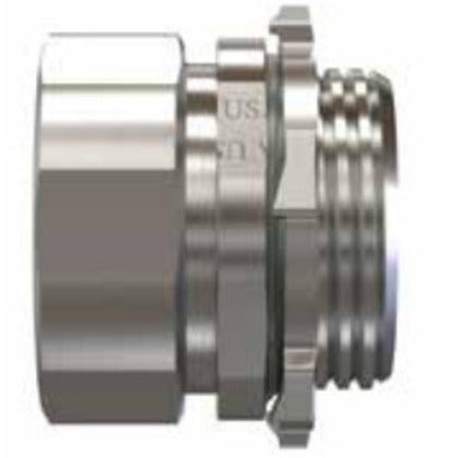 ERC250CONNRT EMT Comprerssion Connector, 2-1/2", Steel/Zinc