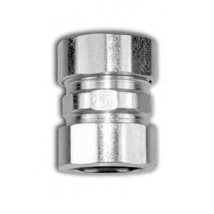 EC761US EMT Compression Coupling, 3/4" Diameter, Steel/Zinc
