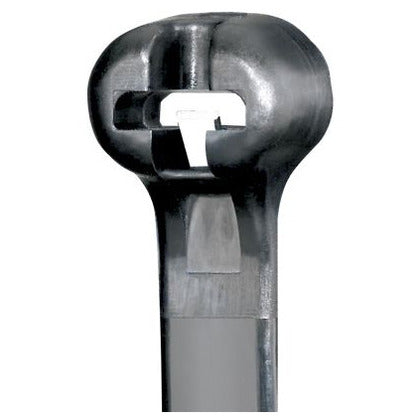 BT3I-M30 Cable Tie, Heat Stabilized, Nylon, Black, 11.3" Long, 40lb Rating, 1000/PK