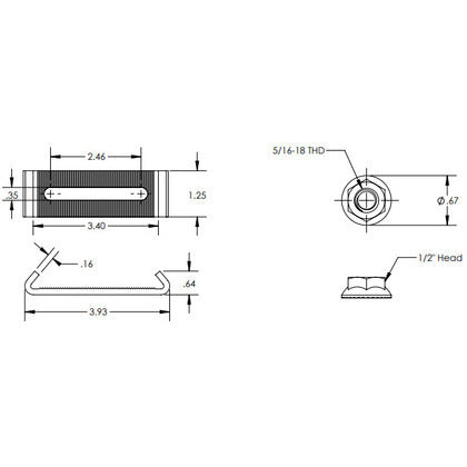 BX-BCL-M1 Bottom Clamp