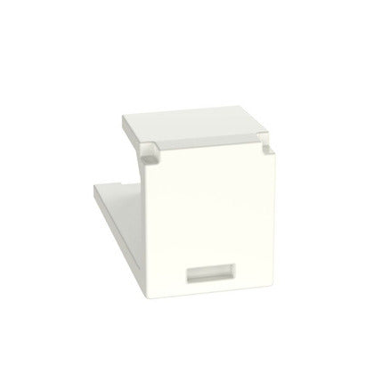 CMBIW-X Mini-Com® Blank Module, 1-Port, Off White