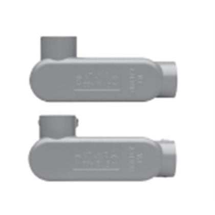 LR15CGN 1/2 RGD LR COND BODY CVR AND GSKT AL