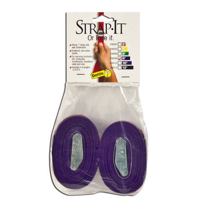 2WS08 8' Web Straps w/ Buckle, Nylonr - Purple, 2 Included