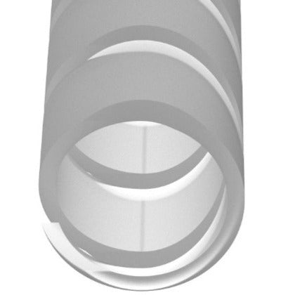 T25F-C Spiral Wrap, Polyethylene, Natural Color, 1/4" x 100' Reel