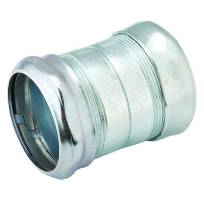 2926 EMT Compression Coupling, 1-1/2", Steel