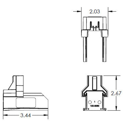 2012014 Solar End Cap, Blk